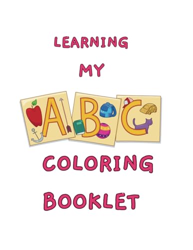 Imagen de archivo de Learning My ABC Coloring Book Booklet a la venta por California Books