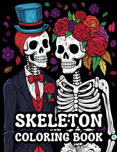 Beispielbild fr Skeleton Coloring Book zum Verkauf von California Books