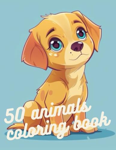 Stock image for 50 animals coloring book: "50 shades of animals: An kidd coloring book (kid coloring book) for sale by California Books