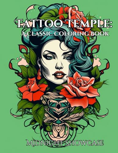 Imagen de archivo de Tattoo Temple: A Classic Coloring Book a la venta por California Books
