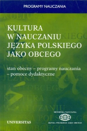 Beispielbild fr Kultura w nauczaniu j?zyka polskiego jako obcego t.1 (METODYKA NAUCZANIA J?ZYKA POLSKIEGO JAKO OBCEGO) zum Verkauf von medimops