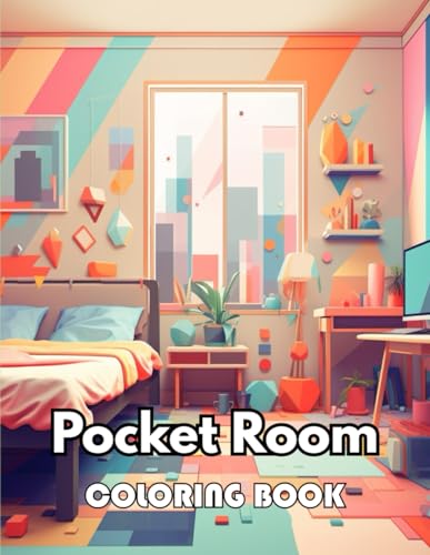 9798324624248: Pocket Room Coloring Book: 100+ New Designs Great Gifts for All Fans