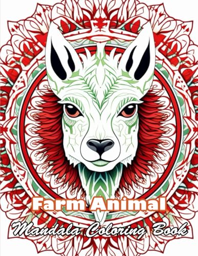 Stock image for Farm Animal Mandala Coloring Book: 100+ High-Quality and Unique Colouring Pages for sale by California Books