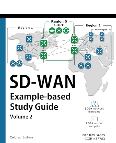 9798326342218: SD-WAN: Example-based Study Guide: Volume 2