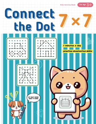 9798329607567: Connect the Dot 7*7: Coordinate the functions of the eyes, brain, and hands