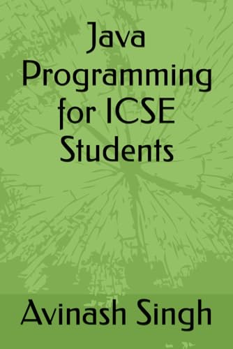 Beispielbild fr Java Programming for ICSE Students zum Verkauf von Ria Christie Collections