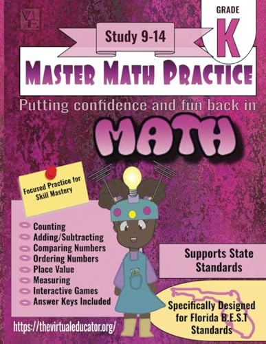 Stock image for Master Math Practice- Kindergarten : Study 9-14 for sale by Ria Christie Collections