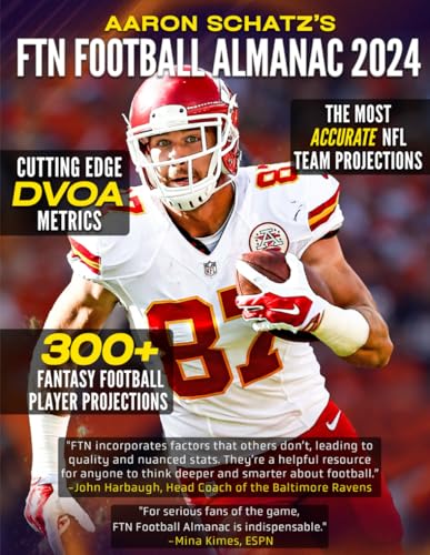 Immagine dell'editore per Aaron Schatz's FTN Football Almanac 2024: The Essential Guide to the 2024 NFL Season venduto da HPB-Emerald
