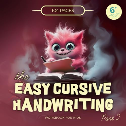 9798335320146: The Easy Cursive Handwriting Workbook for Kids: Exciting exercise book with a focus on writing, letter tracing, filling in missing letters, testing your own knowledge, and a huge maze