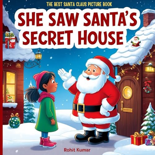 Beispielbild fr SHE SAW SANTA'S SECRET HOUSE zum Verkauf von Ria Christie Collections