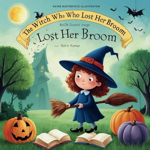 Beispielbild fr THE WITCH WHO LOST HER BROOM: A HALLOWEEN BOOK FOR KIDS zum Verkauf von Ria Christie Collections