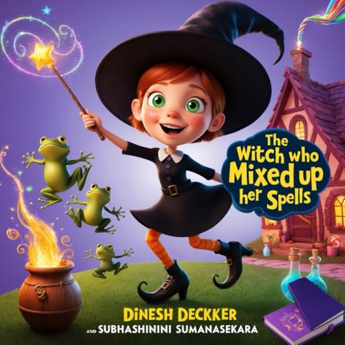 Beispielbild fr The Witch Who Mixed Up Her Spells: Halloween Story for Kids (Kids Stories Age 4-8) zum Verkauf von Ria Christie Collections