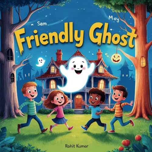 Beispielbild fr THE FRIENDLY GHOST: HALLOWEEN STORY BOOK FOR KIDS zum Verkauf von Ria Christie Collections