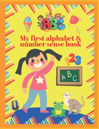 Beispielbild fr My first alphabet & number sense book: Children book zum Verkauf von Ria Christie Collections