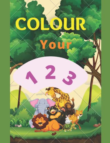 Stock image for Colour your Numbers Coloring Book: Colour your 123 for Edutainment for both kids and adults. (Paperback) for sale by Book Depository International