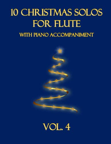 Beispielbild fr 10 Christmas Solos for Flute with Piano Accompaniment zum Verkauf von PBShop.store US