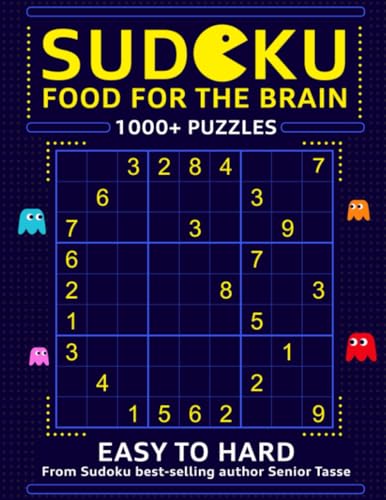 Stock image for 1000+ Sudoku Puzzle Book for Adults : Easy, Medium, and Hard Sudoku with Detailed Step-By-step Solutions for sale by Better World Books