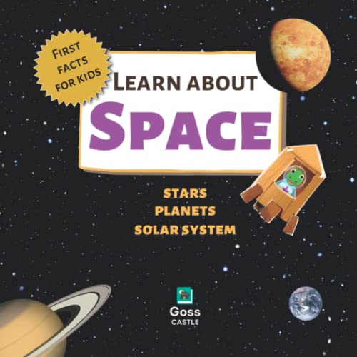Imagen de archivo de Learn About Space - Stars, Planets, Solar System - First Facts For Kids a la venta por GreatBookPrices