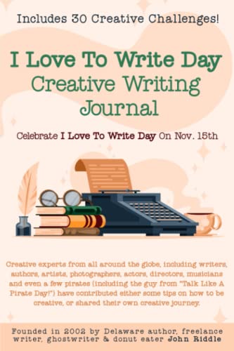 Stock image for I Love To Write Day Creative Writing Journal for sale by Omega
