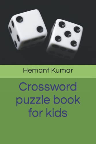 Beispielbild fr Crossword puzzle book for kids zum Verkauf von Ria Christie Collections