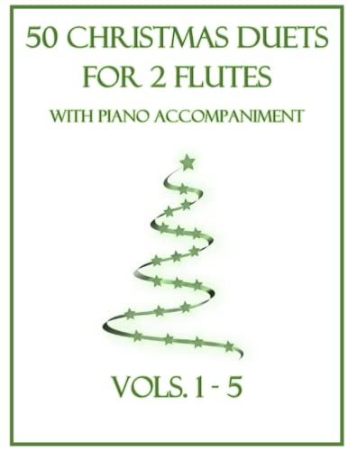 Beispielbild fr 50 Christmas Duets for 2 Flutes with Piano Accompaniment: Vols. 1-5 zum Verkauf von GreatBookPrices