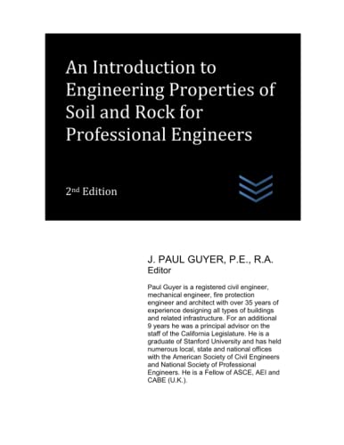 Image d'archives pour An Introduction to Engineering Properties of Soil and Rock for Professional Engineers (Geotechnical Engineering) mis en vente par Ria Christie Collections