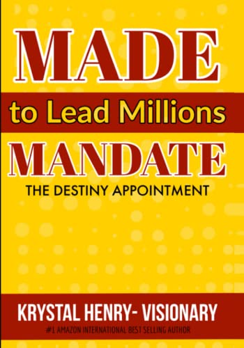 Stock image for Made To Lead Millions Mandate for sale by PBShop.store US