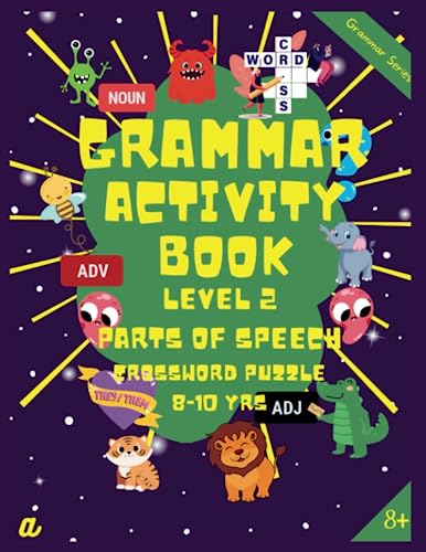 Immagine dell'editore per Grammar Activity Level 2 " Part of Speech " Crossword Puzzle - (8-10 years) (Making Grammar Fun) venduto da HPB-Emerald