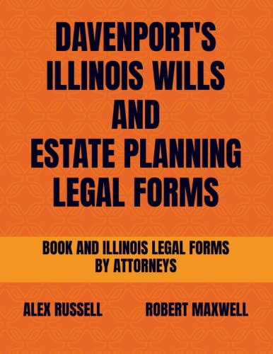 Stock image for Davenport's Illinois Wills And Estate Planning Legal Forms for sale by PBShop.store US