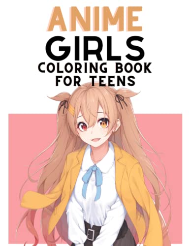 Imagen de archivo de Anime Coloring Book For Teens: Cute Japanese Anime Coloring Pages for Teens and Adults a la venta por GreatBookPrices