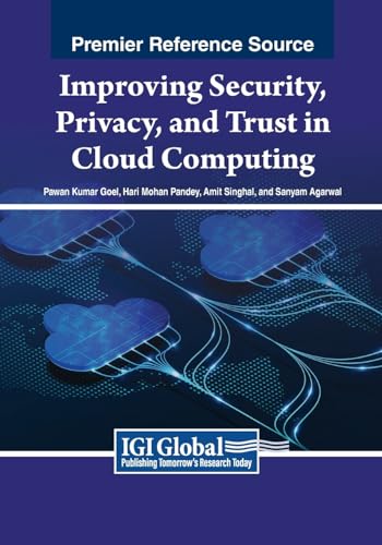 Beispielbild fr Improving Security, Privacy, and Trust in Cloud Computing zum Verkauf von Ria Christie Collections