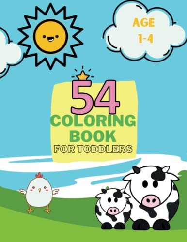 Imagen de archivo de 54 Coloring Book for Toddlers a la venta por PBShop.store US