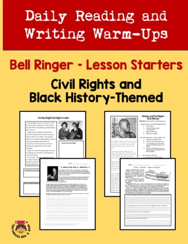 9798373697941: Daily Reading and Writing Warm-Ups Civil Rights and Black History Themed