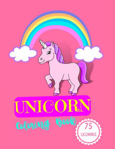 9798374835854: Unicorn Coloring Book: Amazing Coloring Book for children up to 3 years old