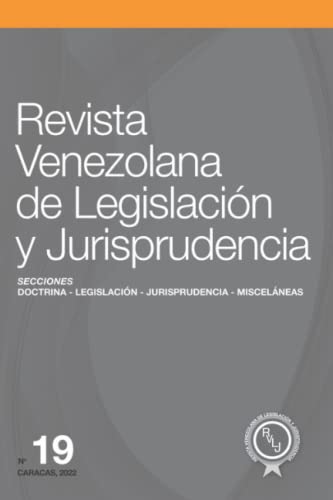 Beispielbild fr Revista Venezolana de Legislaci?n y Jurisprudencia N. 19 zum Verkauf von PBShop.store US