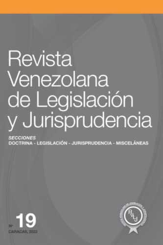 Imagen de archivo de Revista Venezolana de Legislaci?n y Jurisprudencia N. 19 a la venta por PBShop.store US