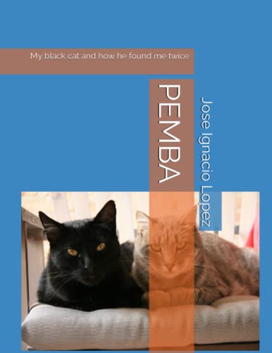 Stock image for PEMBA: My black cat and how he found me twice for sale by Ria Christie Collections