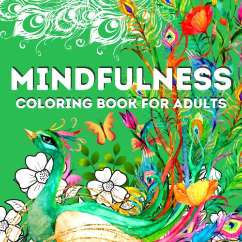 Imagen de archivo de Mindfulness Coloring Book for Adults: Adult Zen Color Therapy Book with Beautiful and Mindful Designs to Relieve Stress, Anxiety and Help Relaxation and Meditation : Zen Coloring Book: Anti-Stress Nature Patterns and Soothing Designs a la venta por Better World Books