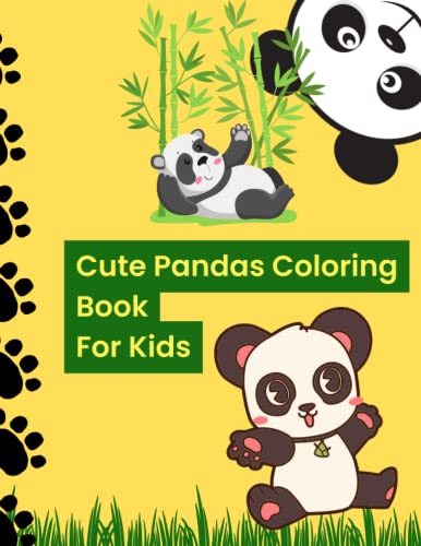 Stock image for Cute Pandas Coloring Book For Kids for sale by PBShop.store US