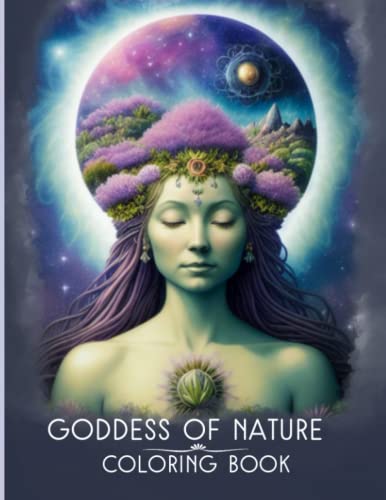 Imagen de archivo de Goddess of Nature Coloring Book a la venta por PBShop.store US