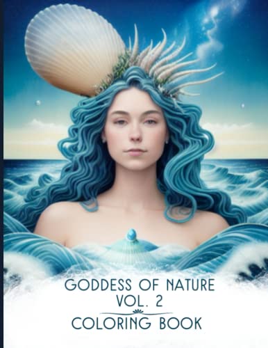 Imagen de archivo de Goddess of Nature Vol. 2 Coloring Book a la venta por PBShop.store US