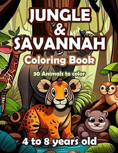Stock image for Jungle and Savannah for sale by PBShop.store US