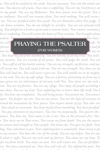 Stock image for Praying the Psalter (FOR WOMEN) for sale by PBShop.store US