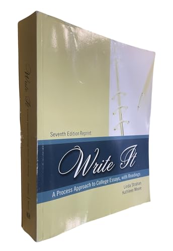 Stock image for Write It: A Process Approach to College Essays, with Readings for sale by Ria Christie Collections