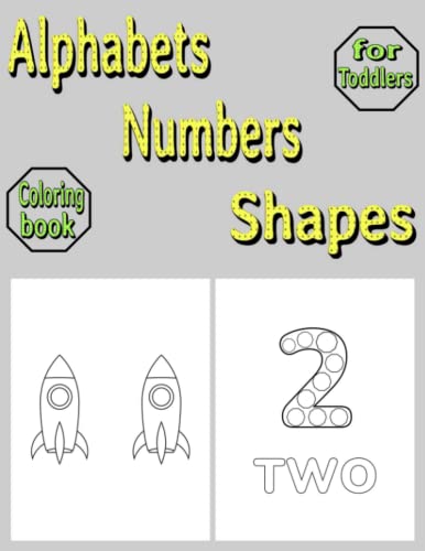 Stock image for Alphabets Numbers Shapes for sale by PBShop.store US