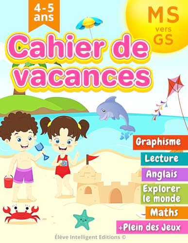 Image d'archives pour Cahier de Vacances MS vers GS: 100 Activits Simples et Ludiques tels que Graphisme, criture, Lecture, Maths avec plein des Jeux pour les Enfants en Maternelle Moyenne Section vers la Grande Section mis en vente par medimops
