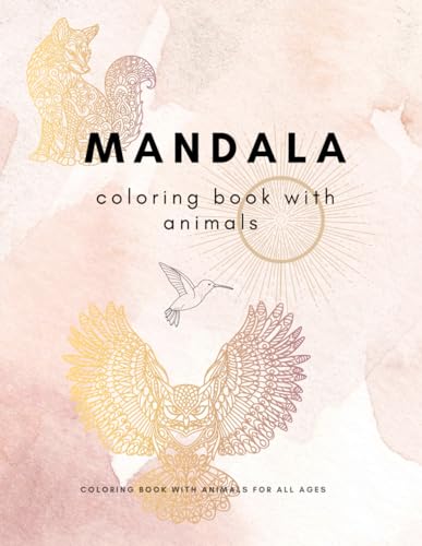 Beispielbild fr Mandala with animals zum Verkauf von PBShop.store US