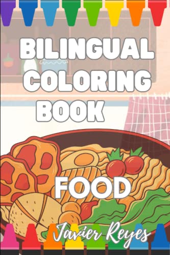 Beispielbild fr Bilingual Coloring Book - Comida zum Verkauf von PBShop.store US