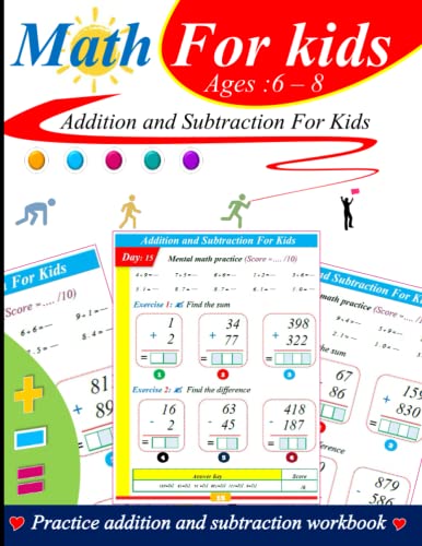 Stock image for Addition and subtraction for kids for sale by PBShop.store US