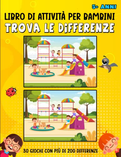 Immagine dell'editore per Trova Le Differenze Per Bambini - 5+ Anni: Libro Di Attivit Per Bambini - 30 Giochi Con Pi Di 200 Differenze venduto da Buchpark